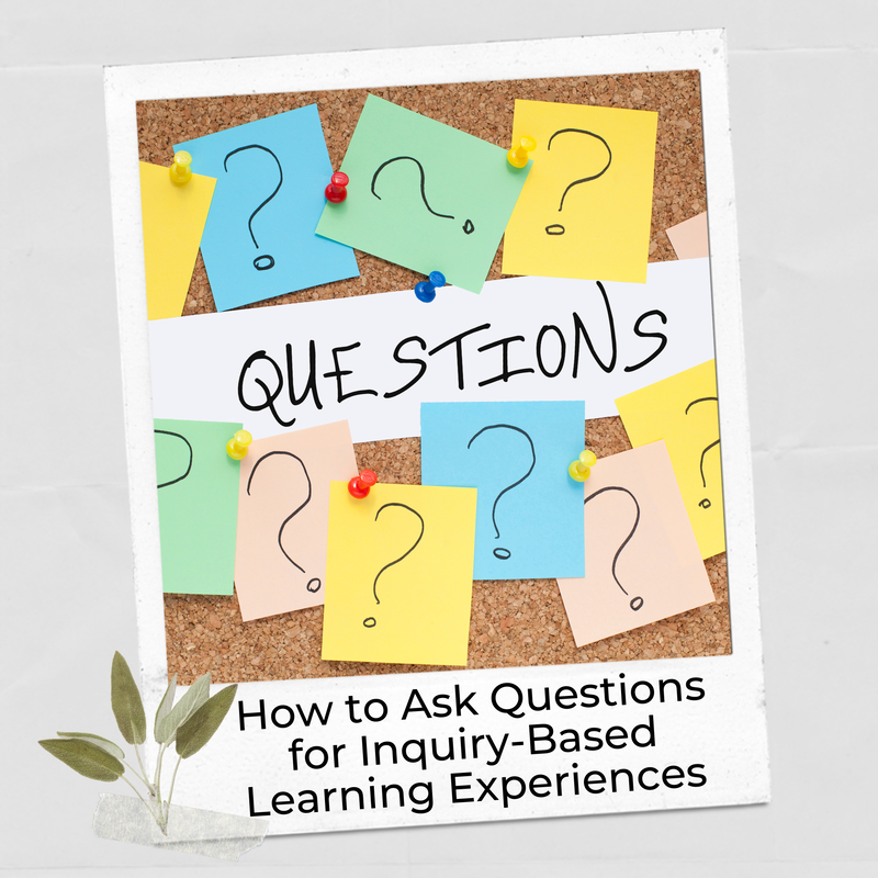 Blog Post: How to ask good questions for inquiry-based learning in the classroom.