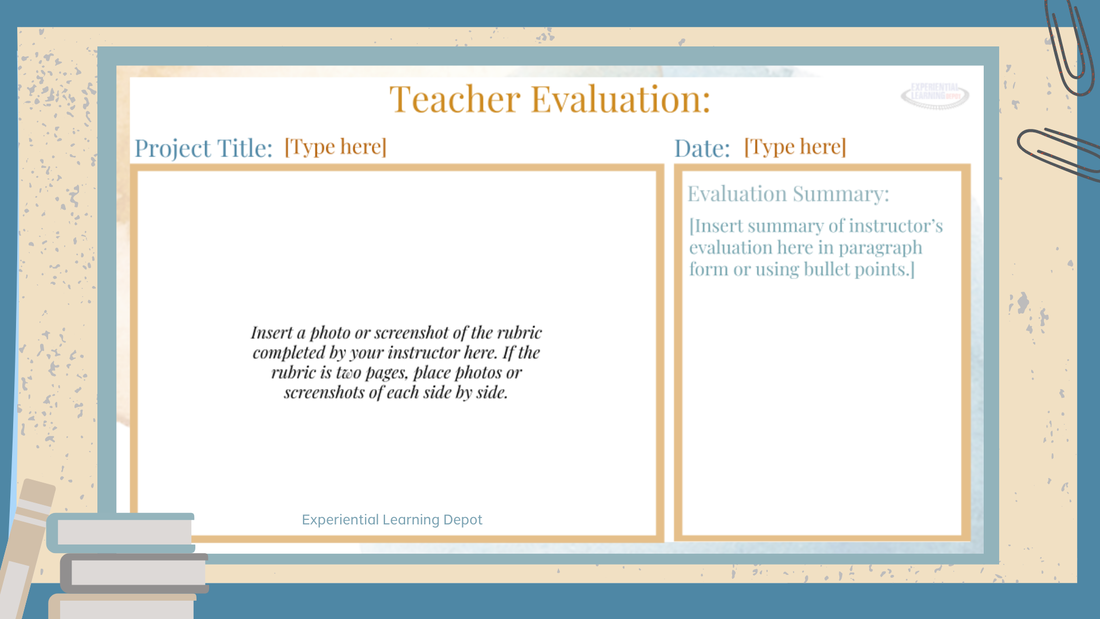 project-based learning evaluations