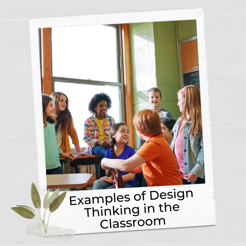 Blog post with an example of design thinking in education.