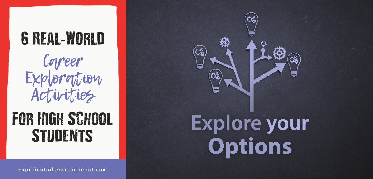 Career Exploration Activity Ideas for High School Students Blog Featured Image