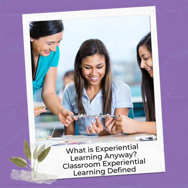 What is experiential learning anyway and how can I use it as a worksheet alternative? Blog post.