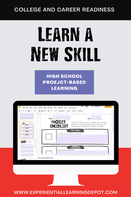 High school resume builders for students including learning a new skill. This project-based learning resource walks students through the process.