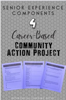 Ideas for senior project for high school students including college career ready based community action projects