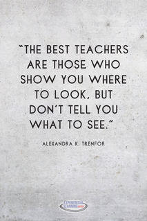 Inquiry-based learning strategies education quote by Alexandra K. Trenfor