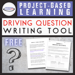 Earth Day Project Idea Driving Questions Blog Post - Free driving question writing tool.