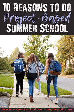 The Benefits of Project-Based Summer School for Highschoolers blog post cover