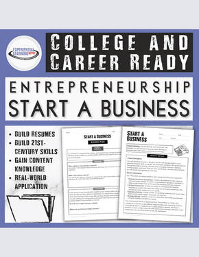 High school entrepreneurship resource for students creating their own high school businesses