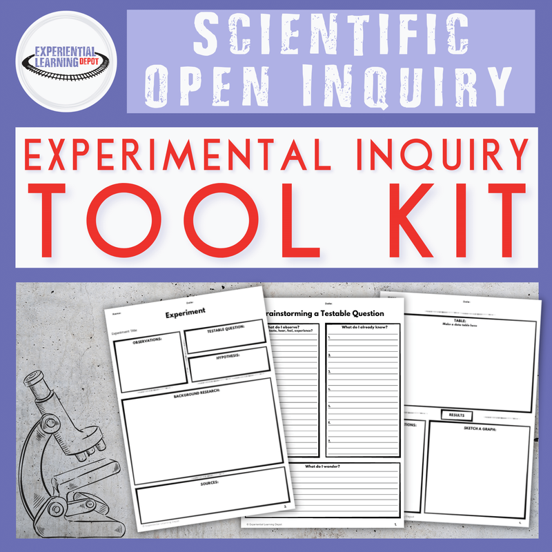 End of year science activity ideas - experimental science tool kit