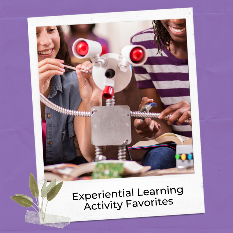 Experiential learning activity types