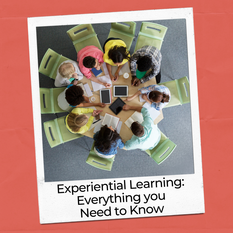 Info about experiential learning and example blog posts.
