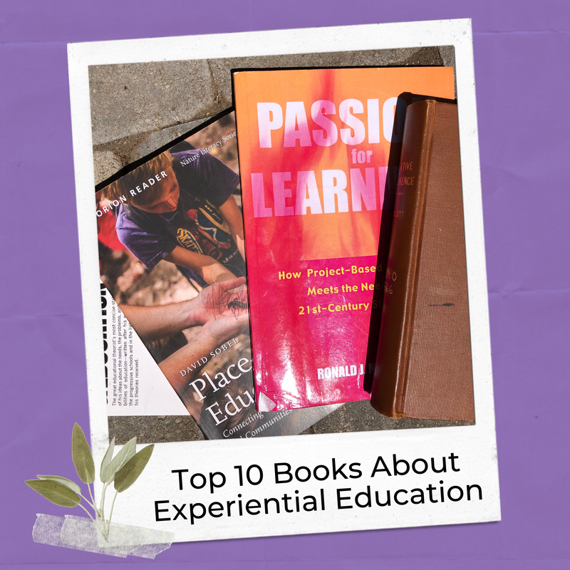 Top 10 books that help describe what experiential learning is and guide experiential educators in moving forward with experiential education.
