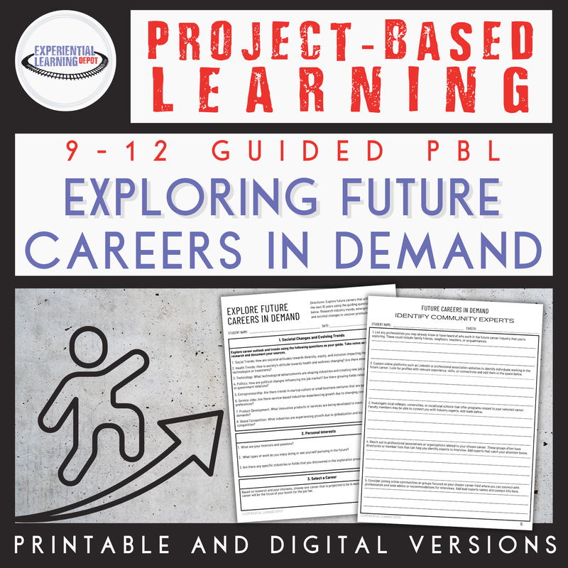 Experiential learning resource about exploring future careers in demand.