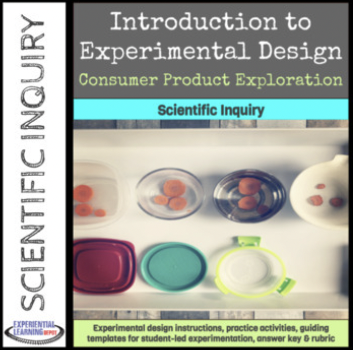 This introduction to experimental design is a great structured way to introduce scientific inquiry such as the easy kitchen science experiment ideas I talked about in this post.