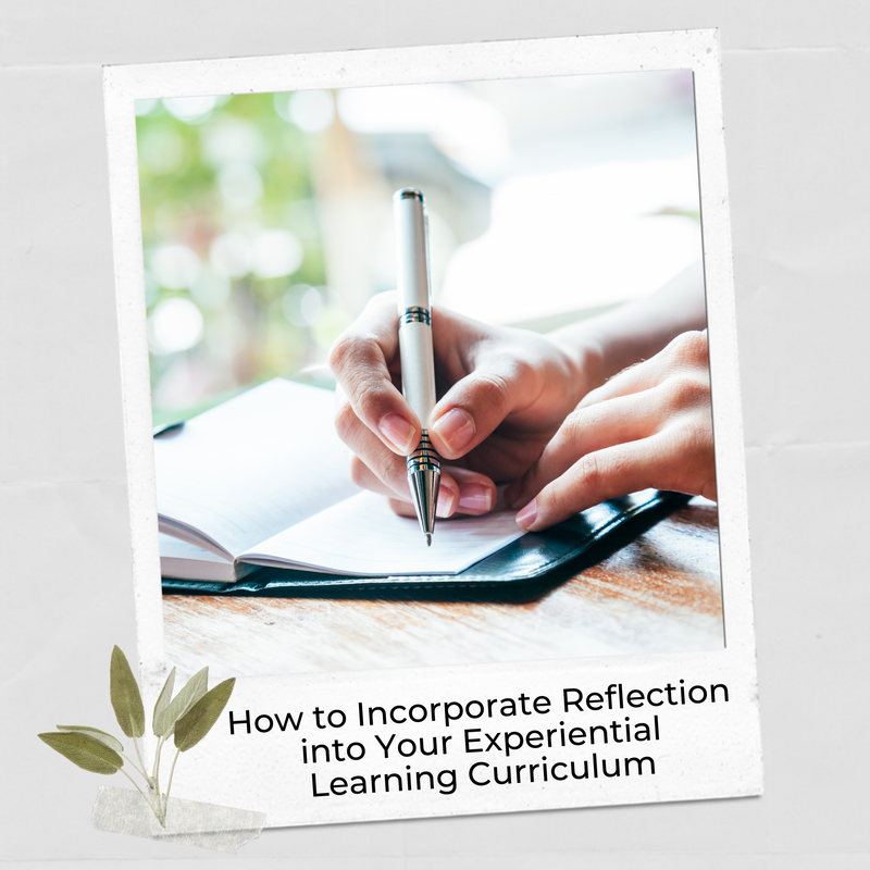 Learning by reflection in your experiential learning activity