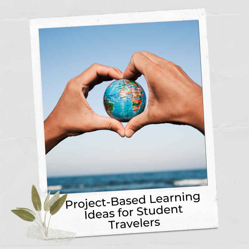 45 ideas for project-based learning activities for road trips blog post