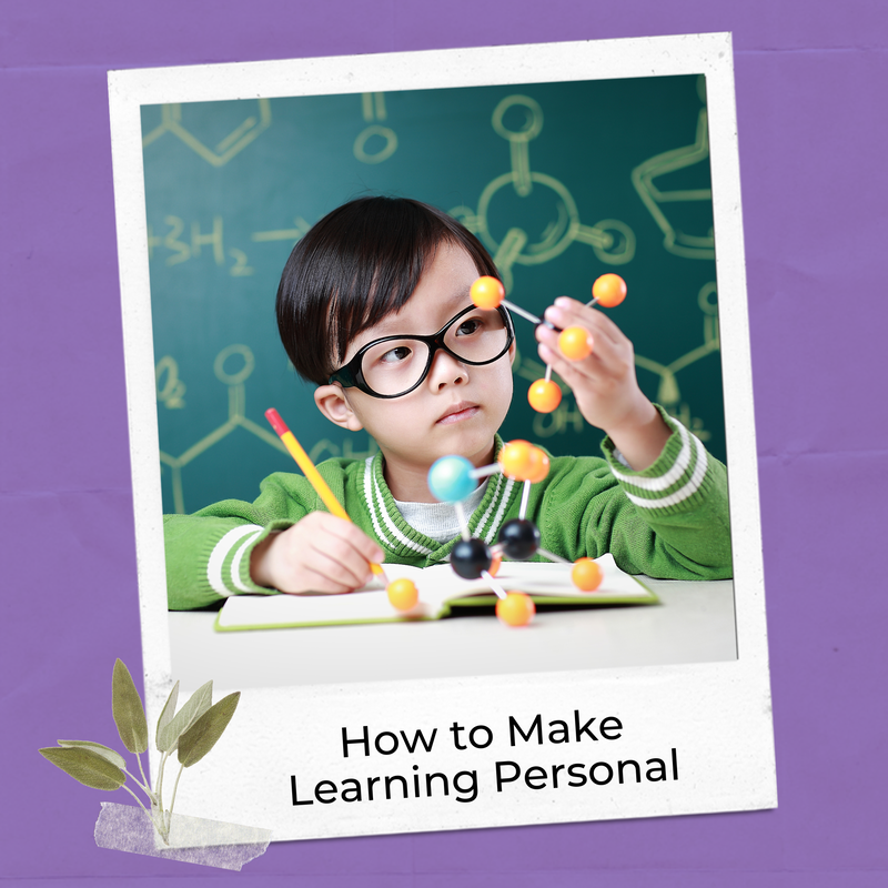 How to Make Learning Personal blog post