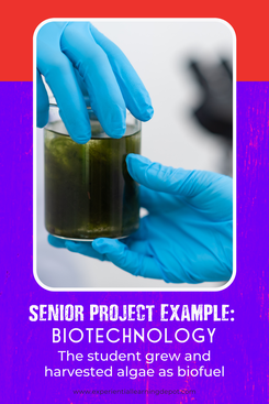 PictureHigh School senior project example: biotechnology career