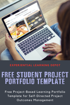 Free project based learning project portfolio for showcasing and assessing project based learning experiences