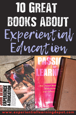 Books about experiential education for the experiential educator blog cover
