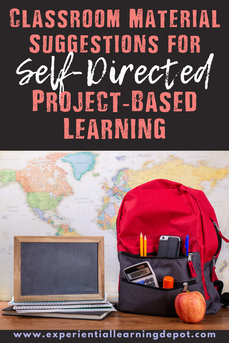 Classroom project based learning materials blog post cover