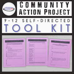 Self-directed community action tool kit for citizen science projects for students