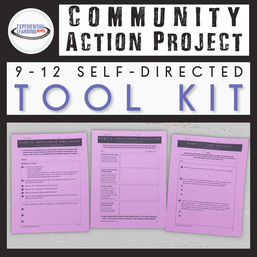 Student-led community action fall learning activities