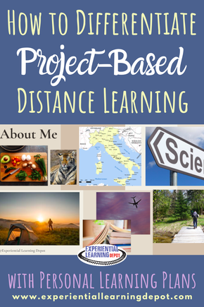 If you're looking for ways to differentiate distance learning with high school students, start here! Here you'll find tips and tricks for using project-based learning and personal learning plans to make learning relevant, engaging and personalized for students at home.