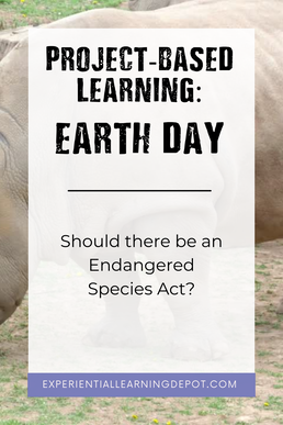 Earth Day Project Idea Driving Questions Blog Post - Endangered Species Act Earth Day project idea