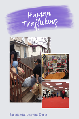 Human trafficking awareness example of project-based learning.