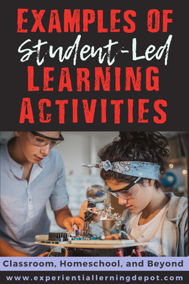 Examples of self-directed learning activities for the classroom and homeschool blog cover
