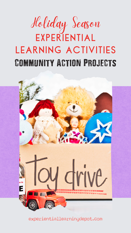 community action project experiential learning activities for the holidays