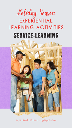 service-learning experiential learning activities for the holidays