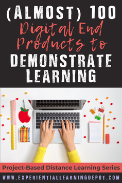 During this time of distance learning, the option to demonstrate learning in an innovative way digitally is essential. Check out this exhaustive list of digital PBL final product ideas that can be created and shared digitally.