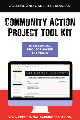 High school resume builders for students including this community action project tool kit