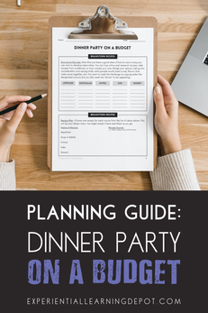 How can I engage students at the end of the year? How about by having them plan a dinner party? This resource makes that simple.