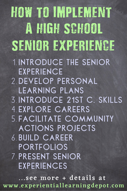 How to implement self-directed high school senior project experiences