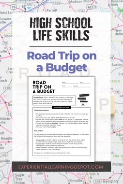 Road trip on a budget life skills example project.
