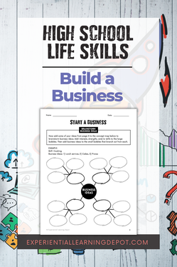 Start a business life skills example project.