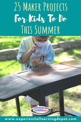 Check out these fun and educational maker project ideas for kids of all ages to do this summer!