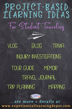 33 PBL Projects for Educational Travel Experiences - Project-based learning is a fun and interesting way to enhance learning on any travel experience, whether it's while worldschooling, on a school trip, or even expanding ones' skills and knowledge on a personal or family travel adventure. Project options are endless. Here are a few high school project ideas to get you started.