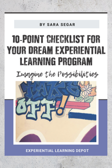 Free checklist for building an experiential learning outdoors program