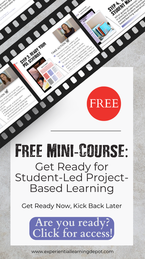 Getting ready for project-based free mini-course. Developing PBL driving questions is an important part of that process.