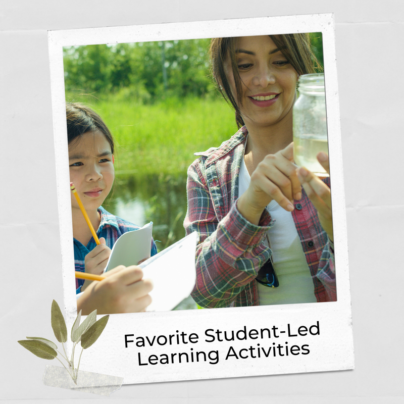 Favorite student-directed learning activities blog post