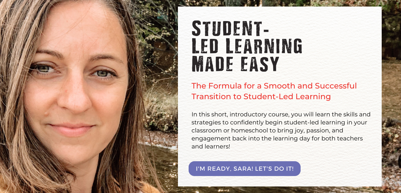 Student-Led Learning Made Easy digital course is the ultimate training for student-centered learning.