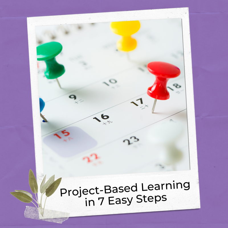 how to do project-based learning activities for earth day blog post
